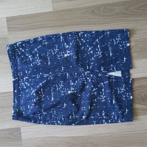 Michael Kors tye dye pencil skirt